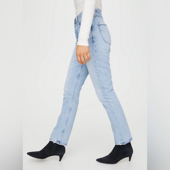 Citizens of humanity charlotte straight jeans La Luna light blue - Picture 16 of 16